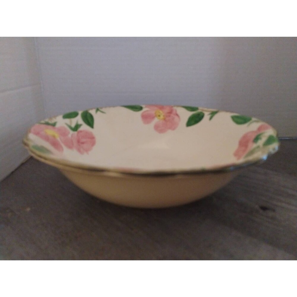 9" Vegetable Serving Bowl Franciscan Desert Rose Earthenware Made in USA